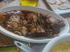 -北京龙庆四季香农家饭庄·灶台鱼·碳烤虹鳟鱼(龙庆峡店)