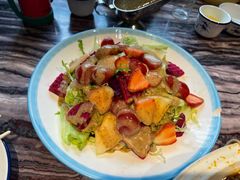 蔬菜沙拉-俭寨大盘鸡·缸子肉·小公鸡·新疆菜(云通店)