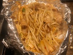 豆芽炒猪肉加泡菜-味乃家 本店