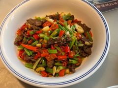 茶油炒黄牛肉-农耕记·湖南土菜(海上世界店)