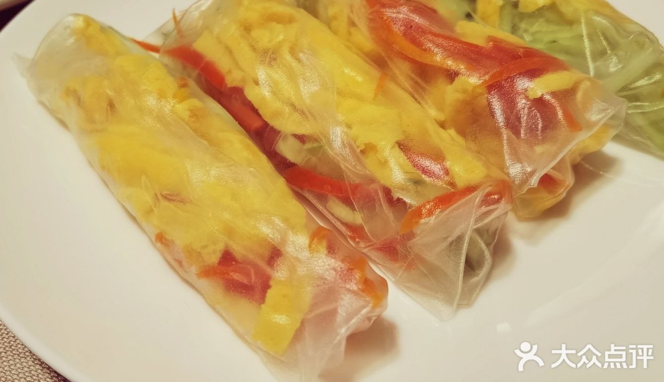 漂亮的越南纸米卷