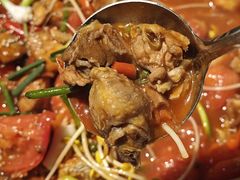 -贵州辣子鸡番茄鸡