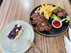 经典蓝莓芝士蛋糕-榖屋house of flour(张江首店)