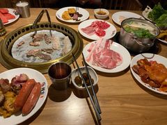 -韩京炭火烤肉自助料理(柯桥万达店)