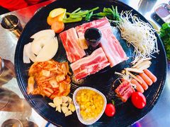 豚豚家五花肉-豚豚家돈돈가韩国锅盖烤肉(新北万达店)