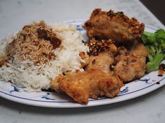 椒盐鸡扒饭-玫瑰苑烧腊饭店