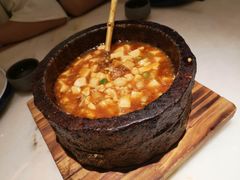 石锅鸡汤豆腐-绿茶餐厅(乐峰广场店)