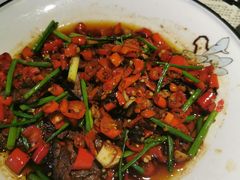 韭菜酱牛肉-铁胖子口碑长沙菜·龙虾烧烤(赤岗社区店)