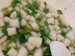 荠菜山药煨虾仁-老正兴菜馆(福州路店)