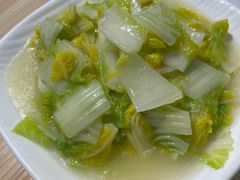 清炒娃娃菜-台北楚楚园馅饼粥(虹桥南丰城店)