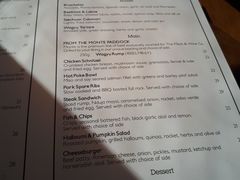 菜单-The Meat & Wine Co Southbank(南岸店)