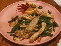 蒜香鱿鱼须-甜阿姨·天台花园私房菜(万松园店)