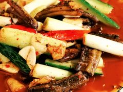 爆炒土鳝鱼-百年粉蒸牛肉