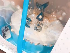 美人鱼-勒甜LO CHO·私人订制低糖代糖纯动物奶油生日蛋糕(新开路店)