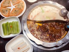 红油锅底-三只耳火锅(宽窄巷子店)