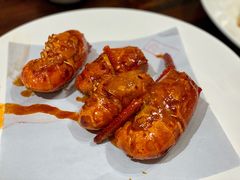 干煎美极罗氏虾-猪肉婆私房菜(华侨城店)