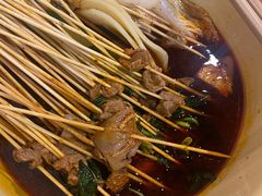 -拈签一笑黄牛肉辣卤串串