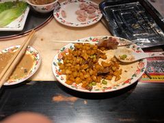 牛肉炒疙瘩-清真·老门框爆肚涮肉·中华老字号(丰管路店)