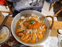 膏蟹拌面-十面欢腾·海鲜面·台式Bistro(长乐路店)