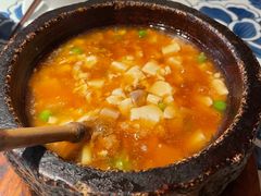 石锅鸡汤豆腐-绿茶餐厅(王府井永宁门店)