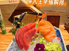 法罗三文鱼刺身-筱田の食堂·izakaya(淮海中路店)