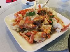 姜葱龙虾伊面-福来门海鲜酒家