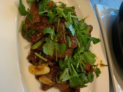 香菜拌牛肉-豫园万丽酒店-万丽轩中餐厅(河南南路店)