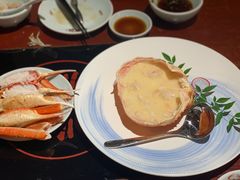松叶蟹壳蒸蛋-蟹田居·活蟹料理(东城店)