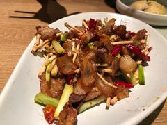 风干肉丝炒折耳根-云海肴·汽锅鸡·云南菜(领展购物广场·中关村店)