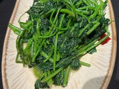 炝炒地瓜叶-山石榴·贵州菜(丰盛里店)