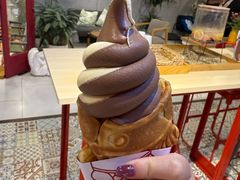 鱼饼冰淇淋-高力乐面包咖啡厅(西塔店)