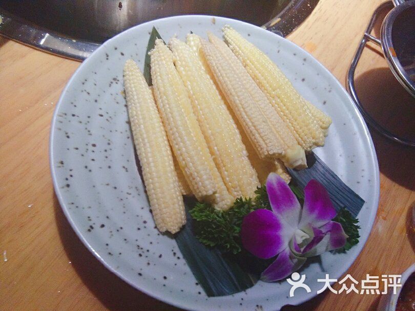 食契火锅料理鲜嫩玉米笋图片-北京火锅-大众点评网
