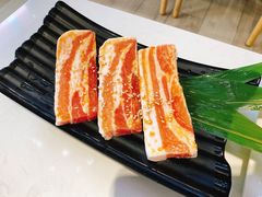厚切双层猪五花-八乔煎肉馆·丹东特色煎锅(梅林店)