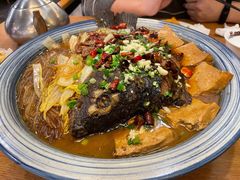 鱼头泡饼饼需单点-小土豆北方菜馆(方庄店)