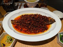 炝锅鳜鱼-隐庐·古法川菜(高新店)