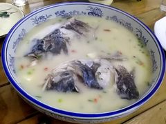 有机鱼头浓汤-浔味·山屿湖·正宗淳牌全鱼宴老字号