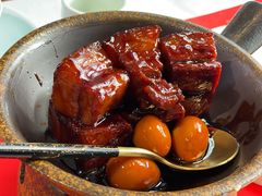 普洱鹌鹑蛋红烧肉-荷风细雨·中国茶宴(碧云店)