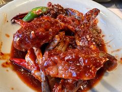 -草家酱蟹炭火烤肉店(珲春南路一店)