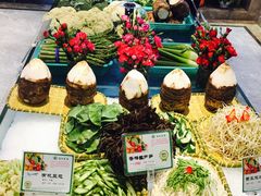 -海派美食·家宴海鲜青岛菜·石锅鲽鱼头(东方城店)