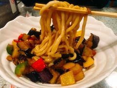 茄子肉丁拌面-文三里屯面馆(三里屯店)