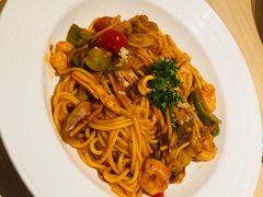 西班牙风情海鲜意面-必胜客(松雷店)