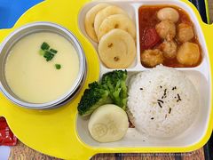 鸡肉小狮子头宝宝餐-老娘舅(慈溪香格店)