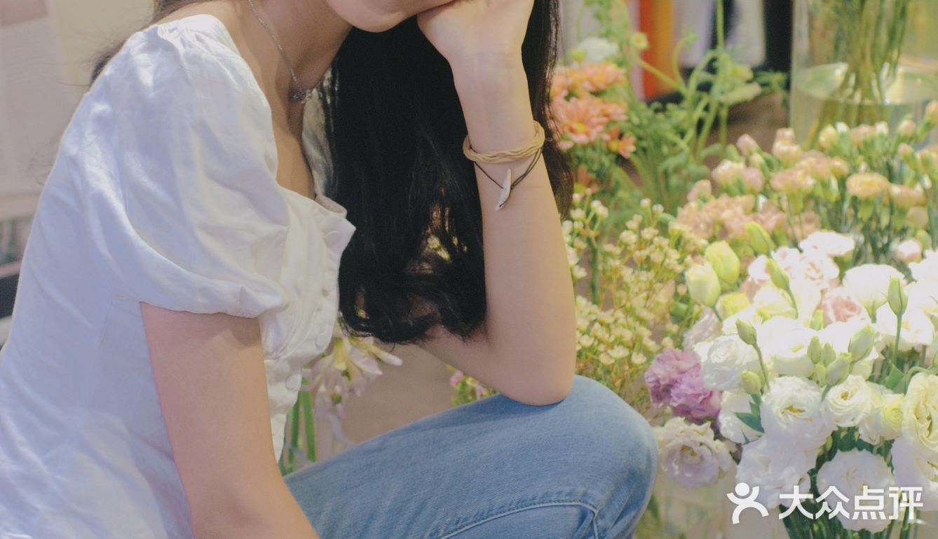 中山探店💐闯入奶油色的法式浪漫花店
