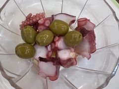 熟制章鱼粒配橄榄-萨莉亚意式餐厅(玉泉路物美店)