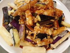 蛤蜊肉拌茄子-华春餐馆(鱼山路店)
