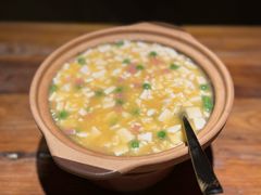 咸蛋黄虾仁豆腐砂锅-破三川·新川菜(静安大融城店)