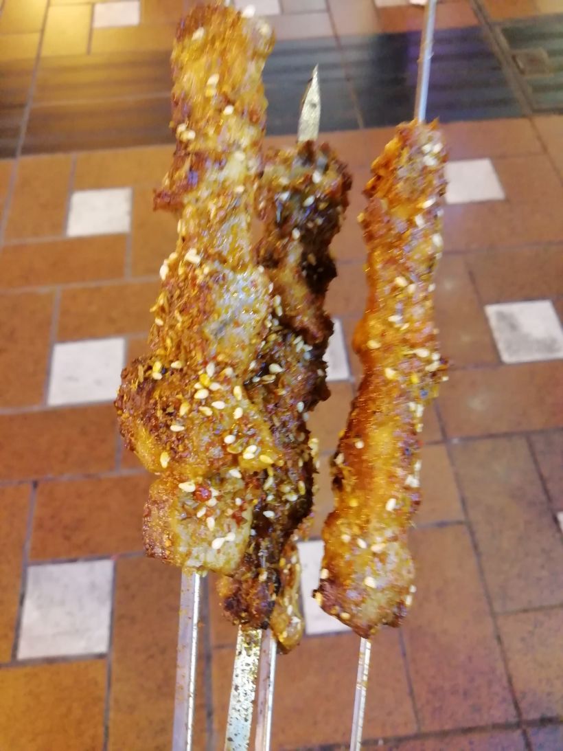 超大串的羊肉串