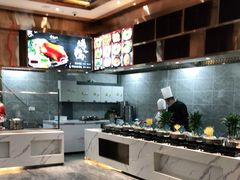 自助取餐区-大眼锅贴水饺(河东店)