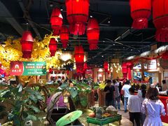 大堂-老滇山寨•云南特色菜•地方菜•民族风情歌舞表演(金碧店)