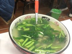花蛤青菜汤-北戴河庆山饭店·海鲜砂锅粥(北戴河黑石路店)